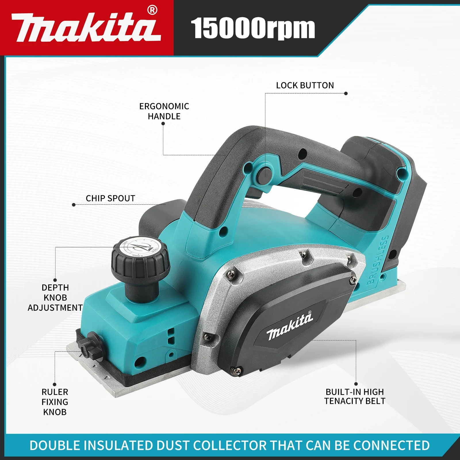 DKP180 Brushless Cordless Elec - Planer Handheld Electric review and price