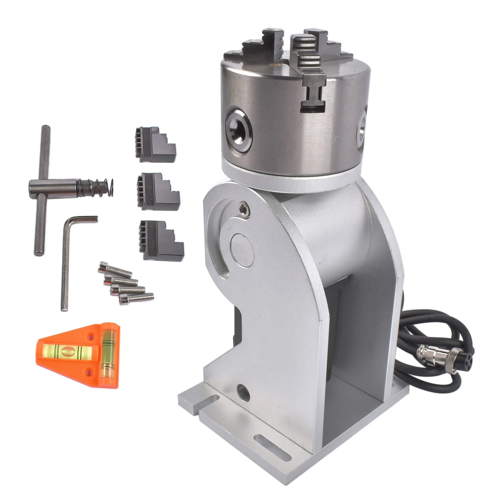 AP02 80mm Lathe Rotary Chuck D - Power Tools With Names review and price