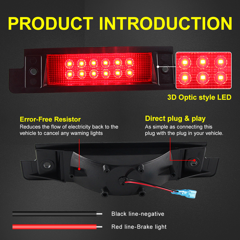 1Pcs High Mount LED Brake Lamp - Power Tools World review and price